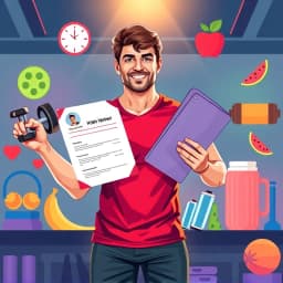 Fitness Instructor Resume Generator icon