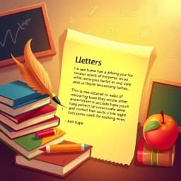 How to Write an Introduction Letter for a Teaching Job icon