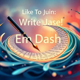 How to Write Em Dash icon