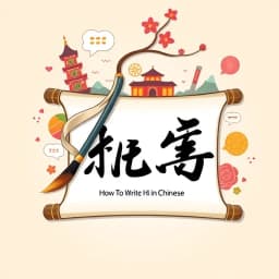 How to Write Hi in Chinese icon
