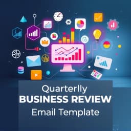 Quarterly Business Review Email Template icon