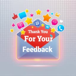 Thank You for Your Feedback Email Template icon