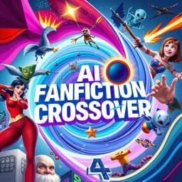 AI Fanfiction Crossover Story Prompt Generator icon