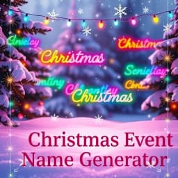Christmas Event Name Generator icon