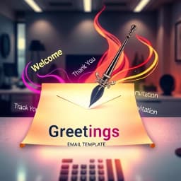 Greetings Email Template icon