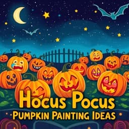 Hocus Pocus Pumpkin Painting Ideas icon