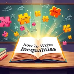 How to Write Inequalities icon