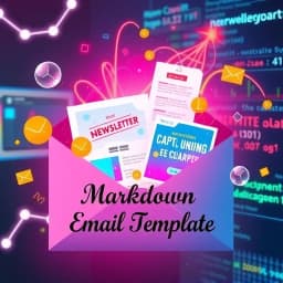 Markdown Email Template icon