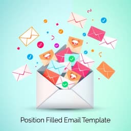 Position Filled Email Template icon