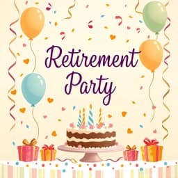 Retirement Party Email Template icon